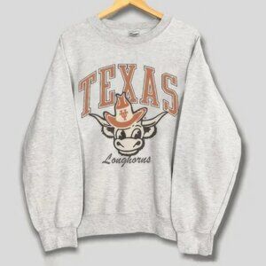 Vintage Texas Longhorns Football Sweatshirt, University of Texas Shirt Pullover